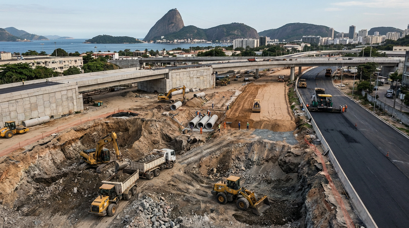 Obras de infraestrutura urbana no Rio: etapas e cuidados